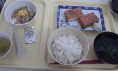 入院当日の食事